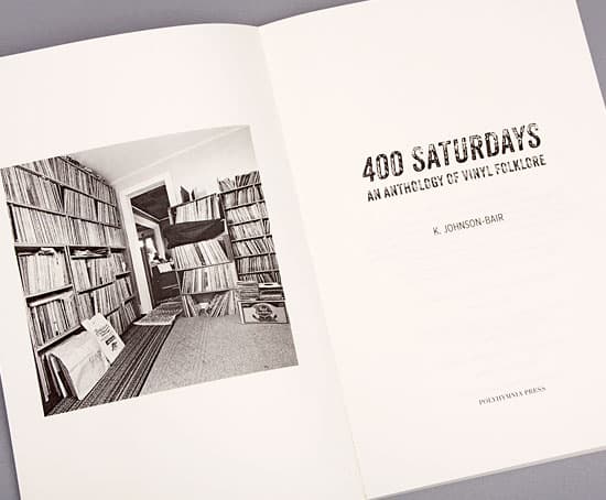 400 Saturdays book interior closeup