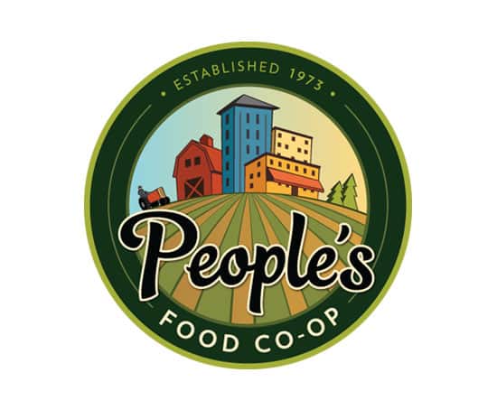 people's food co-op brandmark